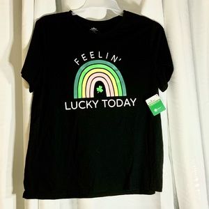 NWT. Women’s T-Shirt. St. Paddy’s Day Design.